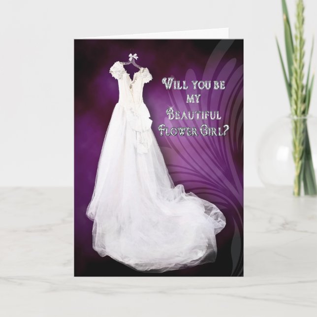 CHICA FLOWER - BRIDAL PARTY/ASISTENTES INVITACIÓN (Anverso)