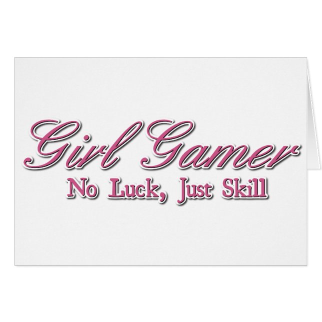Chica Gamer (Anverso (Horizontal))