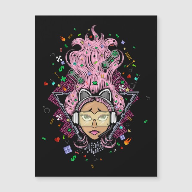 Chica Gamer (Anverso)