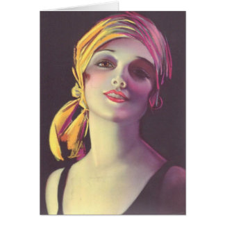 chica gitano del encanto de los años 30