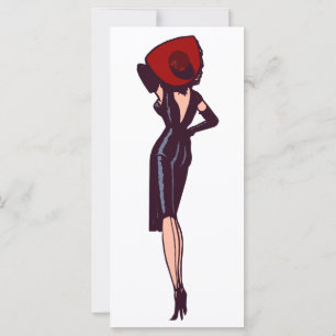 Chica Glamurosa Vintage Retro Pinup