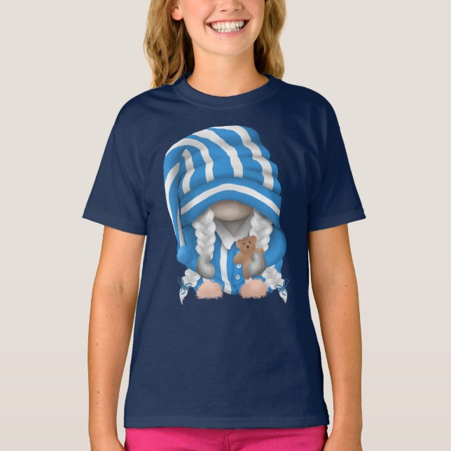 Chica Gnome - Camiseta (Anverso)