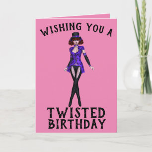 CHICA GÓTICO EMO, TARJETAS DE CUMPLEAÑOS TUITEADAS