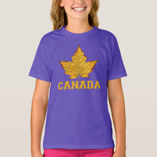 Chica Guay Canada Sweatshirt Maple Leaf Camisetas