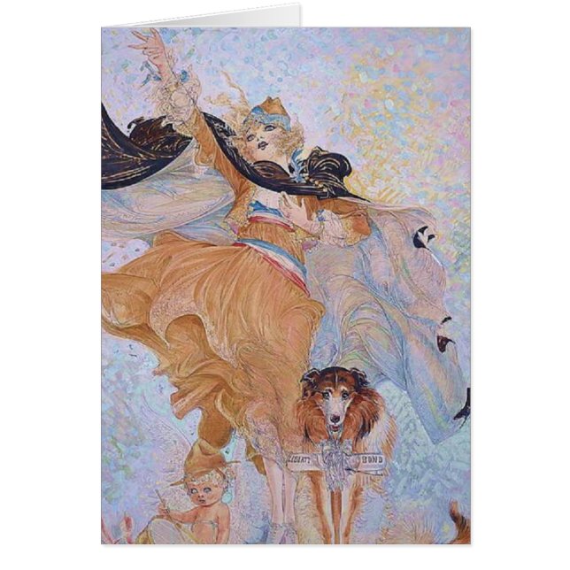 Chica hermoso de WWI Nell Brinkley (Frente)