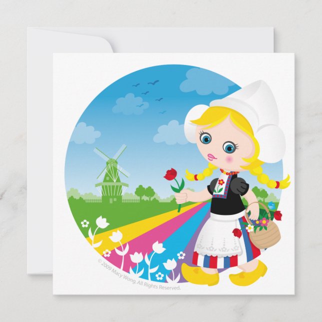 Chica holandés (Anverso)