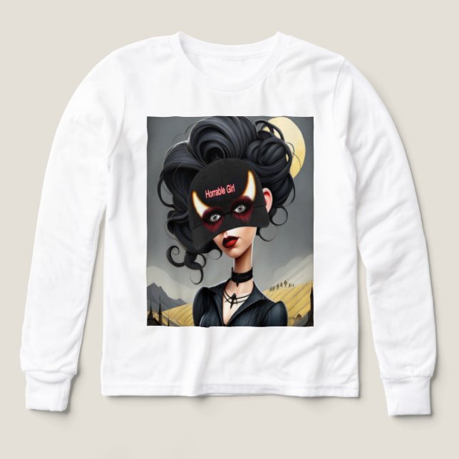 Chica horrible linda (Diseño frontal)