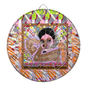 CHICA IDEAL: Tablero de dardo