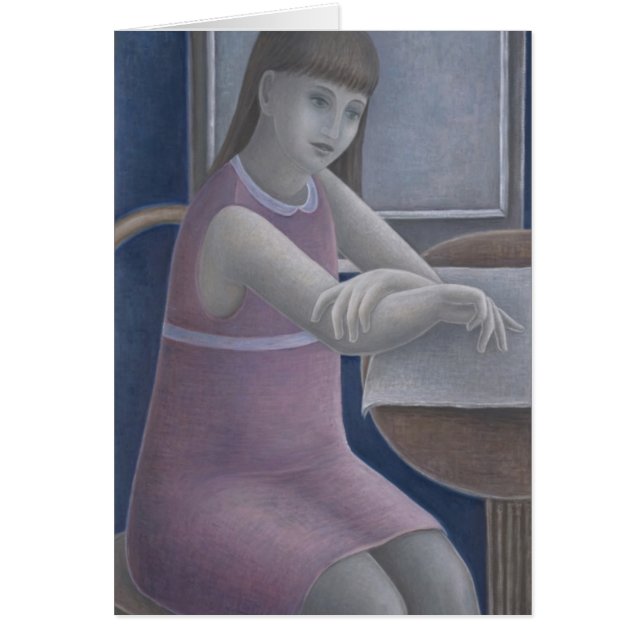 Chica joven que lee 2008 (Frente)