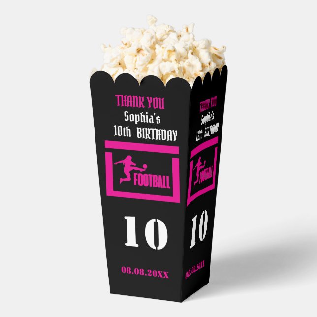 Chica jugador de fútbol, Chica de fútbol caja de f (apareció)