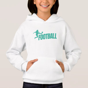Chica jugador de fútbol, regalo de cumpleaños, equ