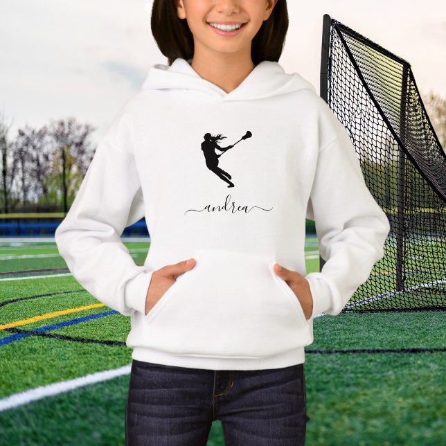 Chica Lacrosse Nombre personalizado niño personali (Subido por el creador)