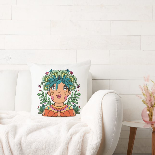 Chica Linda, Almohada Decorativa (Sofá)