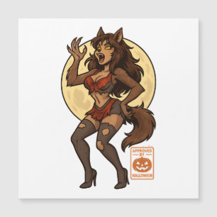 Chica Loba Dibujo Animado