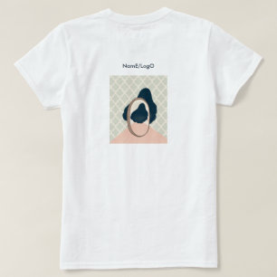 chica metaphor_15_a en la camiseta espejo