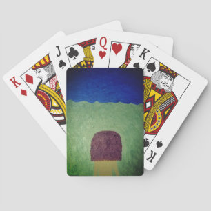 Chica Mirando Las Próximas Cartas Clásicas De Torm