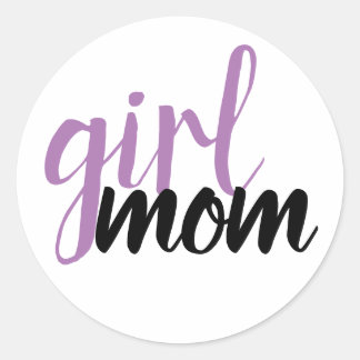 Chica Mom pegatina