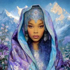 Chica Negra Reina Negra Arte Fantasía Diosa