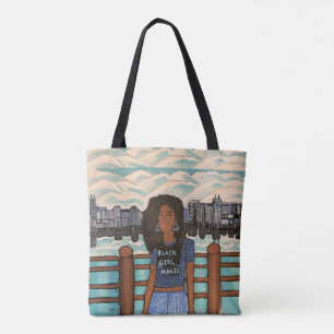 Chica negro Bolsa mágica