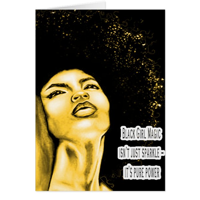 Chica negro mágico (Frente)