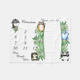 Chica/niño bebé hito tamaño de la manta 40 x 30