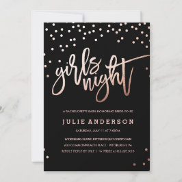 CHICA NOCHE ADELANTE // Invitación DE LA FIESTA BA