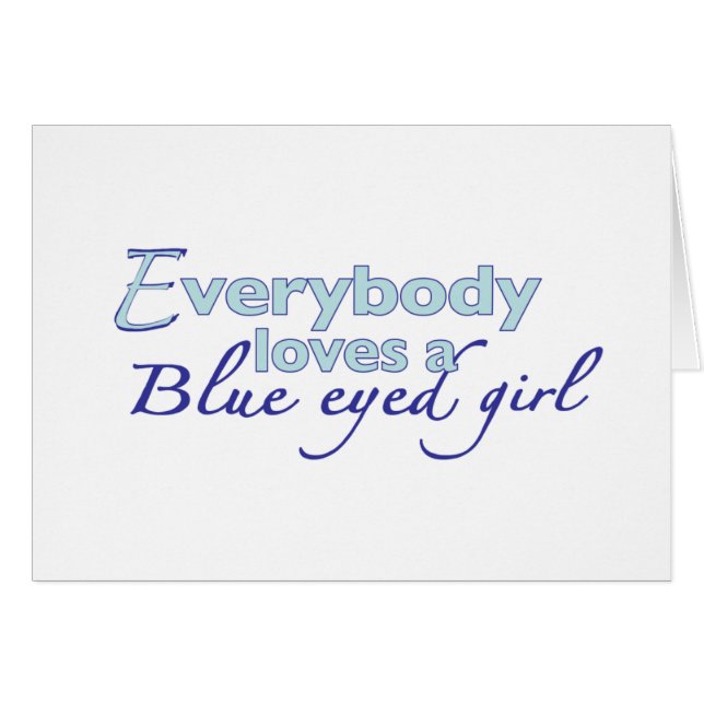 Chica observado azul (Anverso (Horizontal))