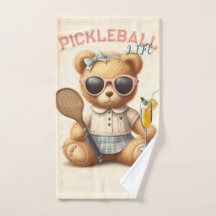 Chica perrito Teddy Bear Champagne Pickleball Toal