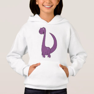 Chica Personalizado de Violet Brachiosaurus dinosa