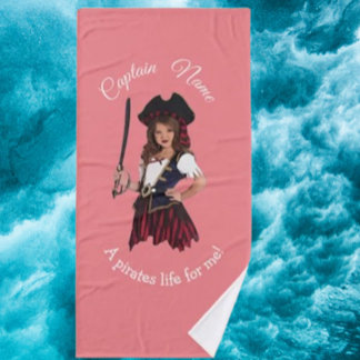 Chica Pirata Rosa Divertida