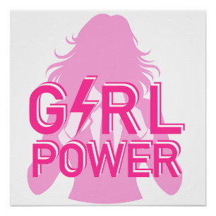 Chica Poder" Poster feminista