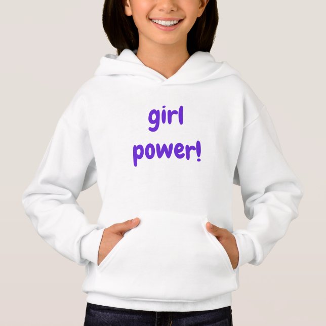 Chica Power Chica Hoodie Sweatshirt (Anverso)