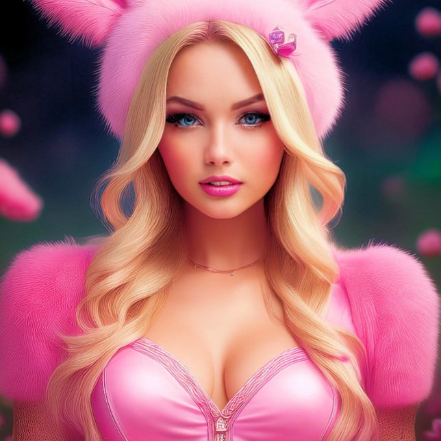 Chica Princesa Hermosa camiseta conejita (Subido por el creador)