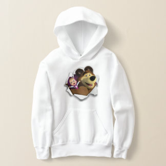Chica Pullover Hoodie Masha y el Oso