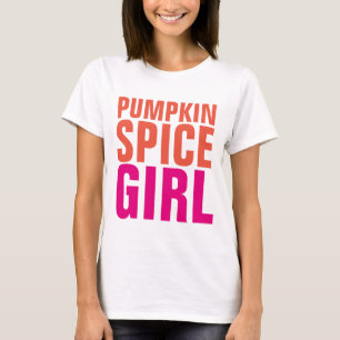 CHICA PUMPKIN SPICE, graciosas camisetas de otoño