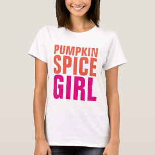 CHICA PUMPKIN SPICE, graciosas camisetas para dama