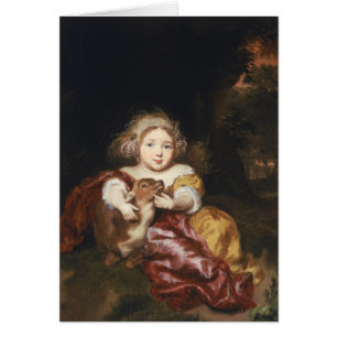 Chica que acaricia un cervatillo