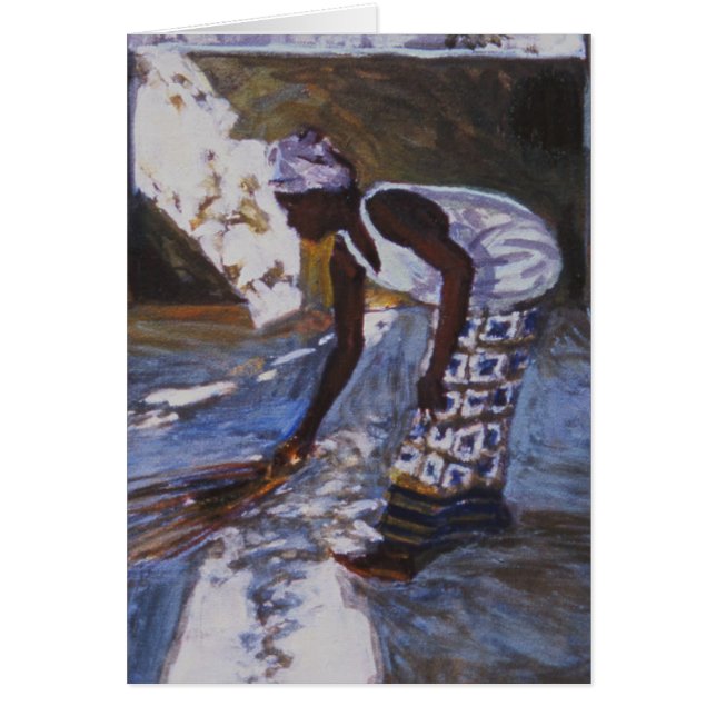 Chica que barre I 2002 (Frente)