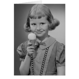 Chica que come el helado