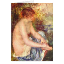 Chica que se sienta - Pierre-Auguste Renoir