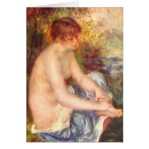 Chica que se sienta - Pierre-Auguste Renoir