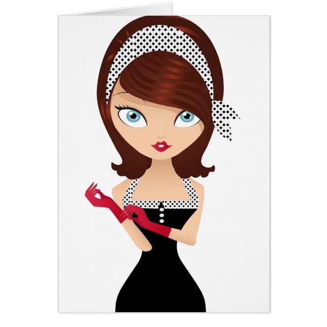Chica retro (Frente)