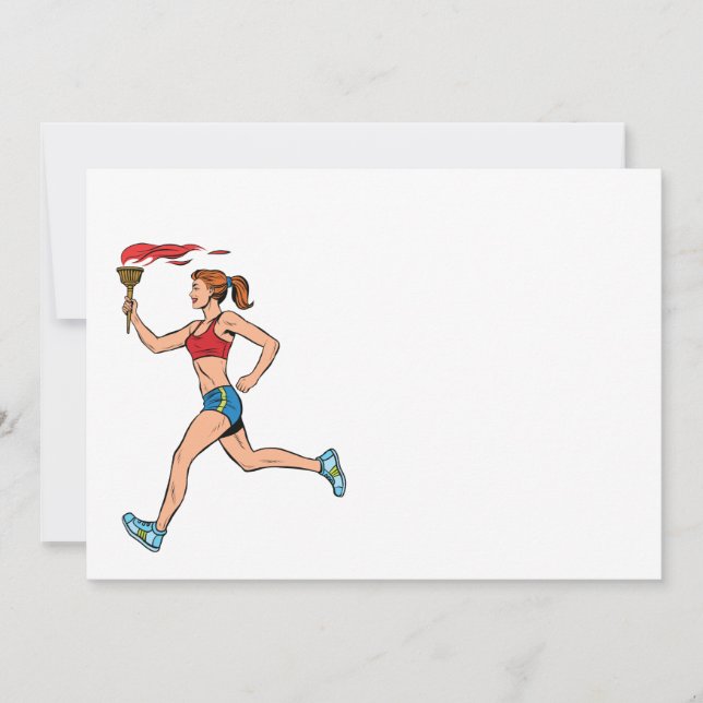 Chica runner (Anverso)