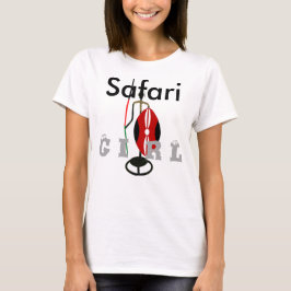 Chica Safari Kenia Camisa Hakuna Matata