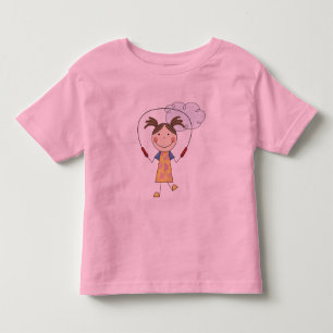 Chica Saltando camisetas y regalos sin cuernos