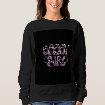 Chica Sassy Sudadera con Capucha Negra | Sudadera