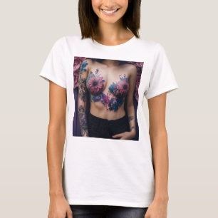 "Chica saxi caliente: Camiseta de vibración musica