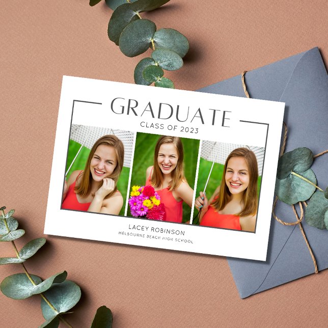 Chica simple 3 Graduación de instituto fotográfico (Subido por el creador)