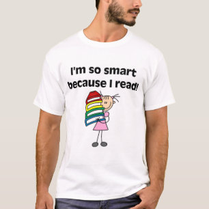 Chica Smart porque leí las camisetas y los regalos