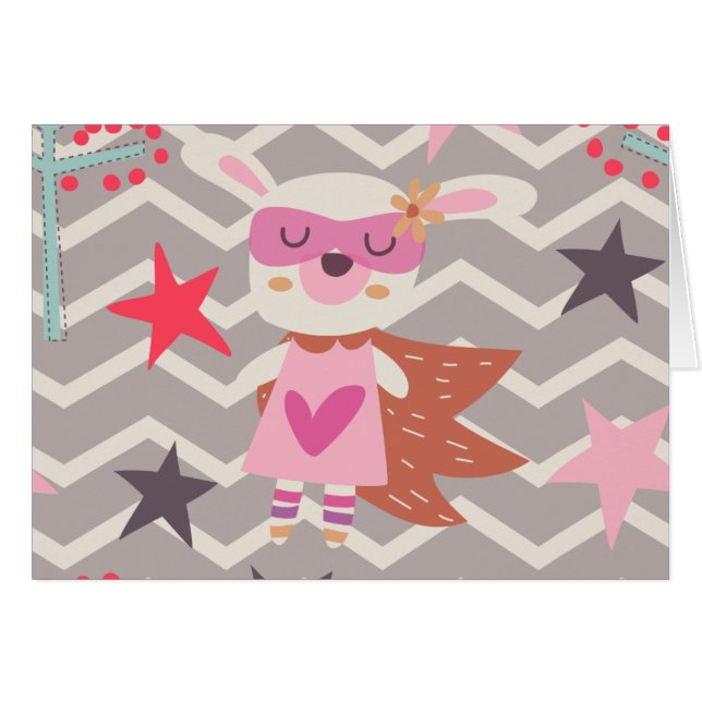 Chica Superhéroe Bunny (Anverso (Horizontal))